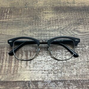 Fytoo Bald Brow-line Black Prescription Glasses